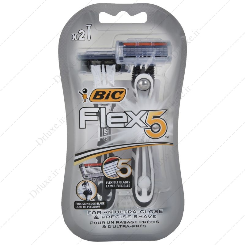 قیمت و خرید تیغ خود تراش بیک مدل Flex 5 بسته 2 عدد - دکتر لوکس
